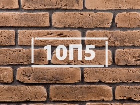 Фасадная плитка «Скандинавский кирпич 10П5»    