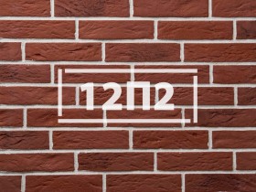 Фасадная плитка «Туринский кирпич 12П2»      