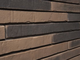 Ригельная фасадная плитка «Клинкерный кирпич 16П5»     