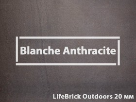 Плитка для террасы, террасные пластины «Blanche Anthracite - 60х60» Плитка для террасы, террасные пластины «Blanche Anthracite - 60х60»