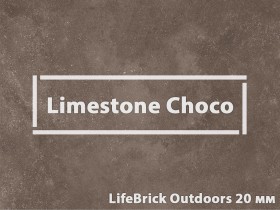 Плитка для террасы, террасные пластины «Limestone Choco» Плитка для террасы, террасные пластины «Limestone Choco»
