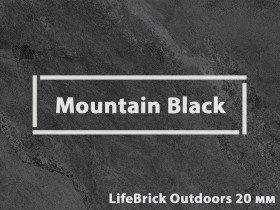 Плитка для террасы, террасные пластины «Mountain Black - 120х60» Плитка для террасы, террасные пластины «Mountain Black - 120х60»