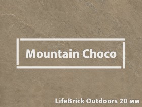 Плитка для террасы, террасные пластины «Mountain Chocolate» Плитка для террасы, террасные пластины «Mountain Chocolate»