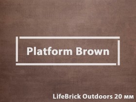 Плитка для террасы, террасные пластины «Platform Brown» Плитка для террасы, террасные пластины «Platform Brown»