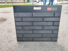 Плитка для вентилируемых фасадов «НВФ Римхен - 560» с затиркой швов
